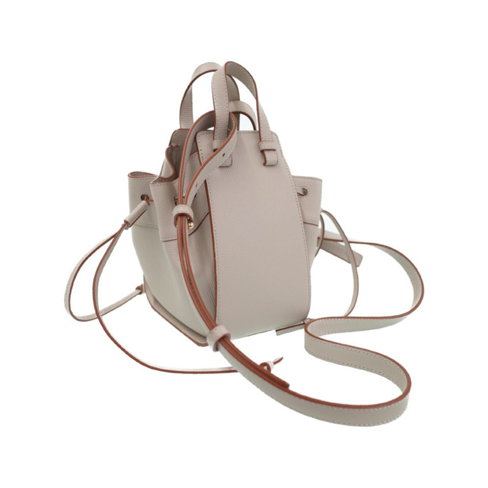 Loewe Mini 2way Light Drawstring Gray Hammock Bag - image 1